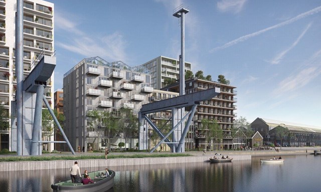 Foto 1: Amsterdam - VOC-kade - Foto 1