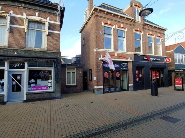 Foto 1: Assen - Oudestraat - Foto 1