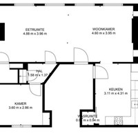 Breda, Veemarktstraat, 3-kamer appartement - foto 5
