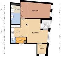 Bergen op Zoom, Kettingstraat, 2-kamer appartement - foto 4