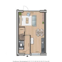 Eindhoven, Goudvisstraat, tussenwoning - foto 5