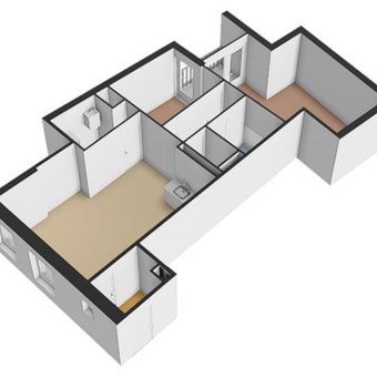 Bergen op Zoom, Kettingstraat, 3-kamer appartement - foto 2