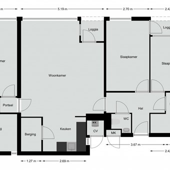 Roermond, Godsweerderstraat, 5-kamer appartement - foto 2