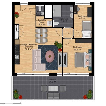 Rotterdam, Westzeedijk, 3-kamer appartement - foto 2