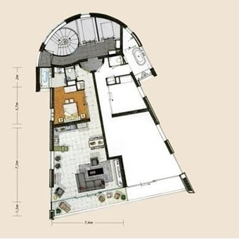 Rotterdam, Jufferstraat, 2-kamer appartement - foto 2