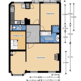 Amsterdam, Rijnsburgstraat, 3-kamer appartement - foto 2