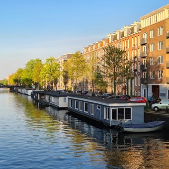 Amsterdam, Da Costakade, woonboot - foto 2