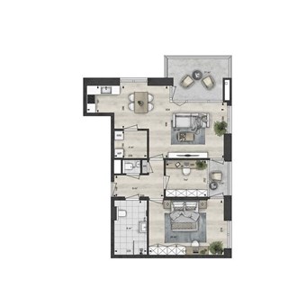 Goes, Westhavendijk, 3-kamer appartement - foto 3
