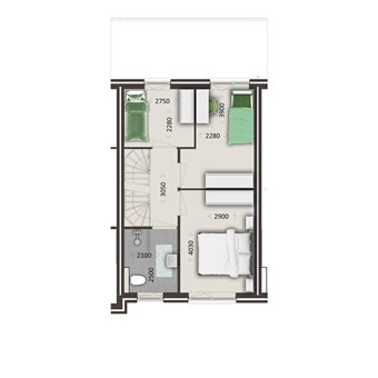 Emmeloord, Mieke Smithage, tussenwoning - foto 2