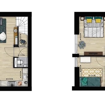 Tilburg, Lariksplaats, 4-kamer appartement - foto 2