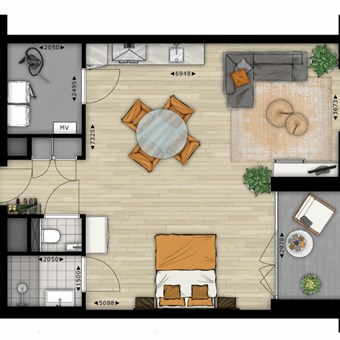 Eindhoven, Philitelaan, bovenwoning - foto 2