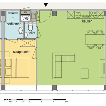 Rotterdam, Prinsenlaan, 2-kamer appartement - foto 2