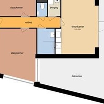 Nijkerk, Zandoogje, 3-kamer appartement - foto 2