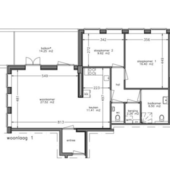 Enschede, Windbrugstraat, 3-kamer appartement - foto 3