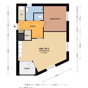 Nieuwegein, Richterslaan, 2-kamer appartement - foto 3