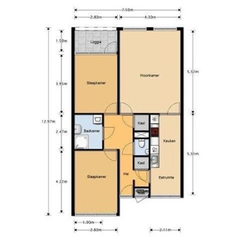 Utrecht, Arthur van Schendelstraat, 3-kamer appartement - foto 2