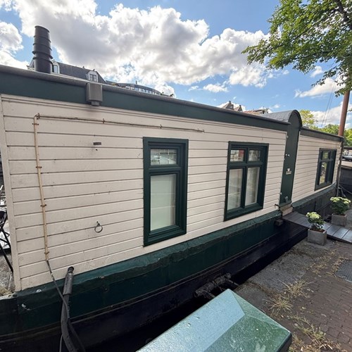 Amsterdam, Brouwersgracht, woonboot - foto 1